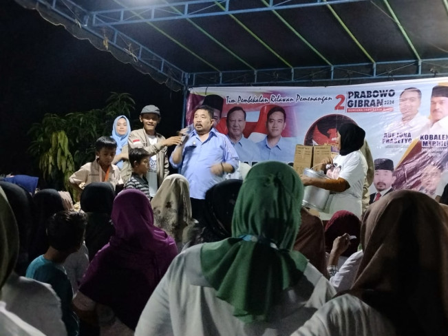 Pembagian paket sembako GEMPITA di Sumatera Utara, awal Januari 2024